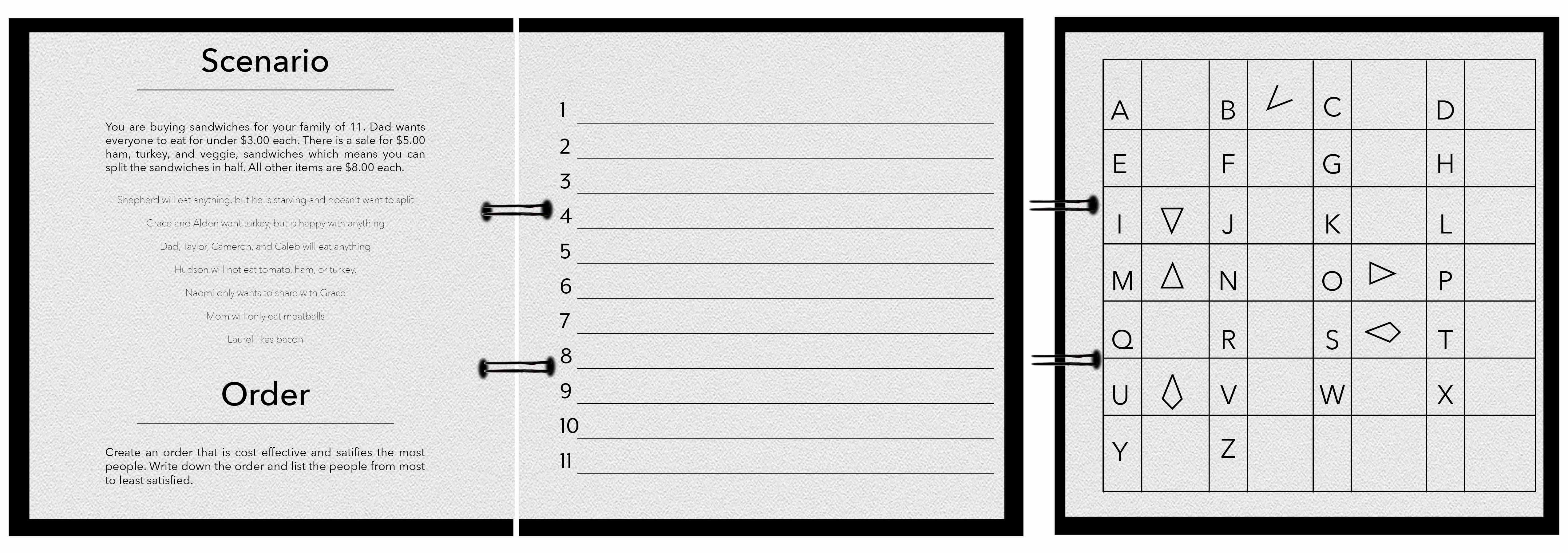 Visitor guide interior